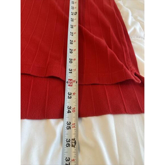 NC State Wolfpack The Alumni Collection Polo Shirt Adult Red Ribbed Size Men XL - Picture 8 of 10